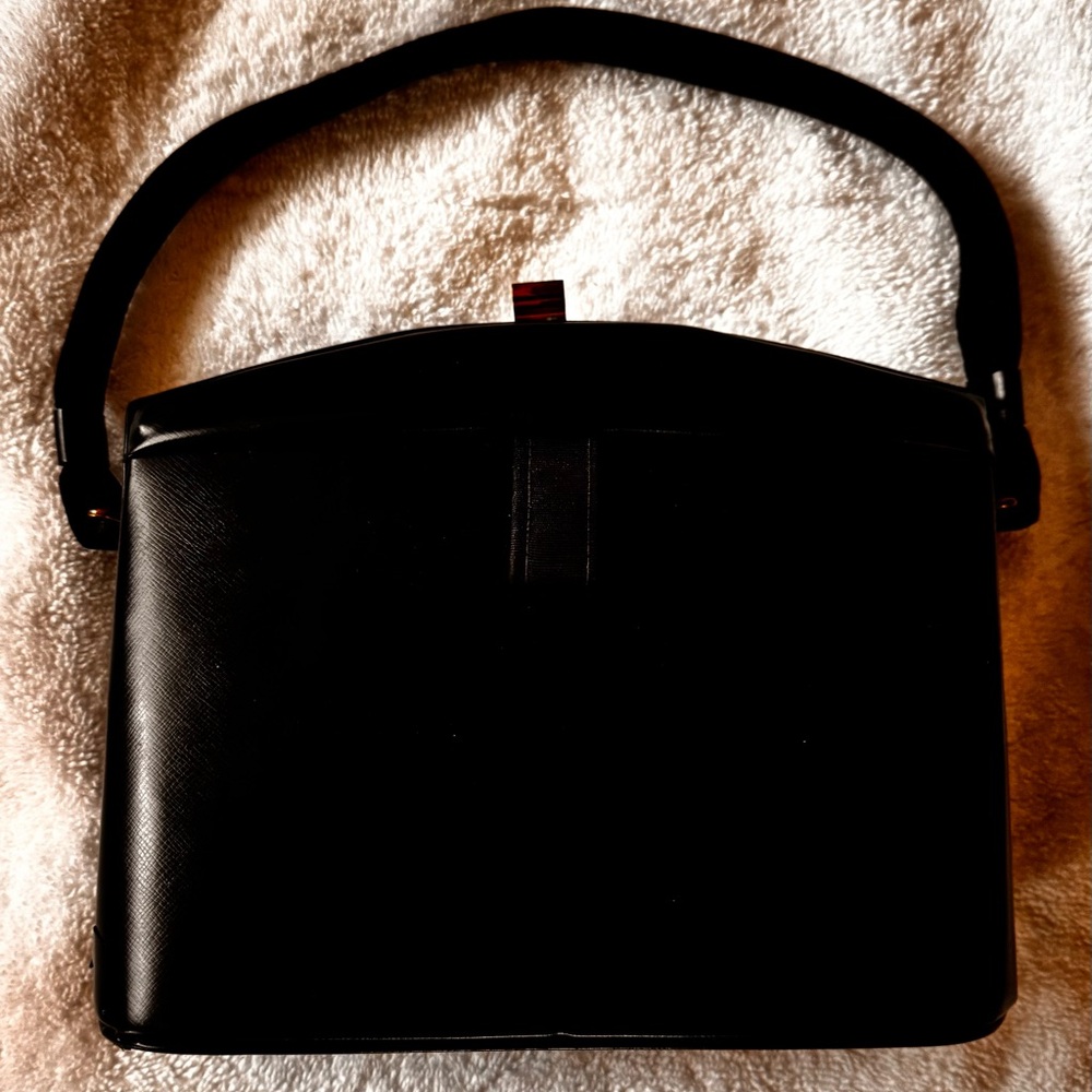 Vintage Markay Navy Blue Handbag 1960s